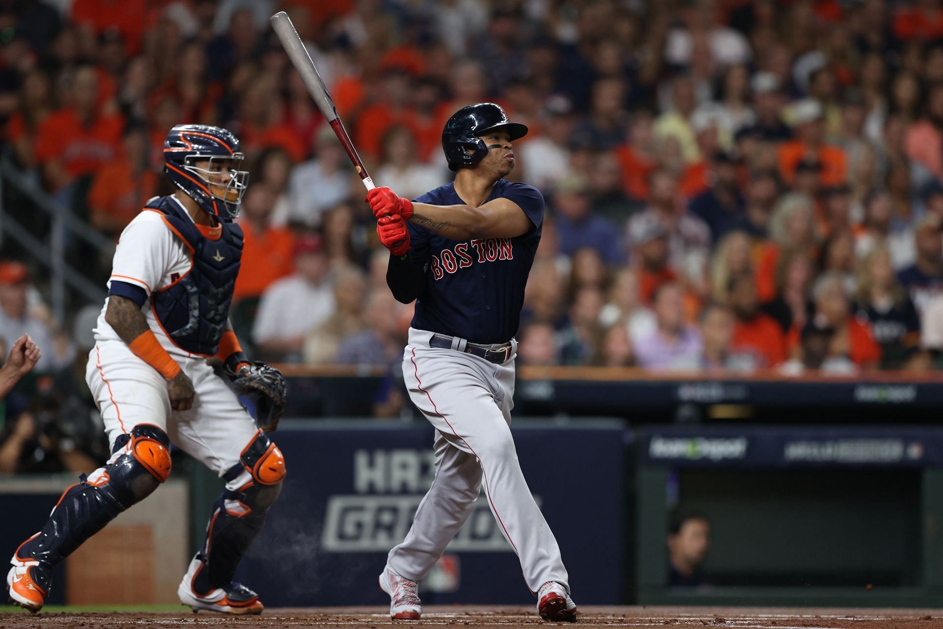 Rafael Devers, Championship Series - Boston Red Sox v Houston Astros - Game Six