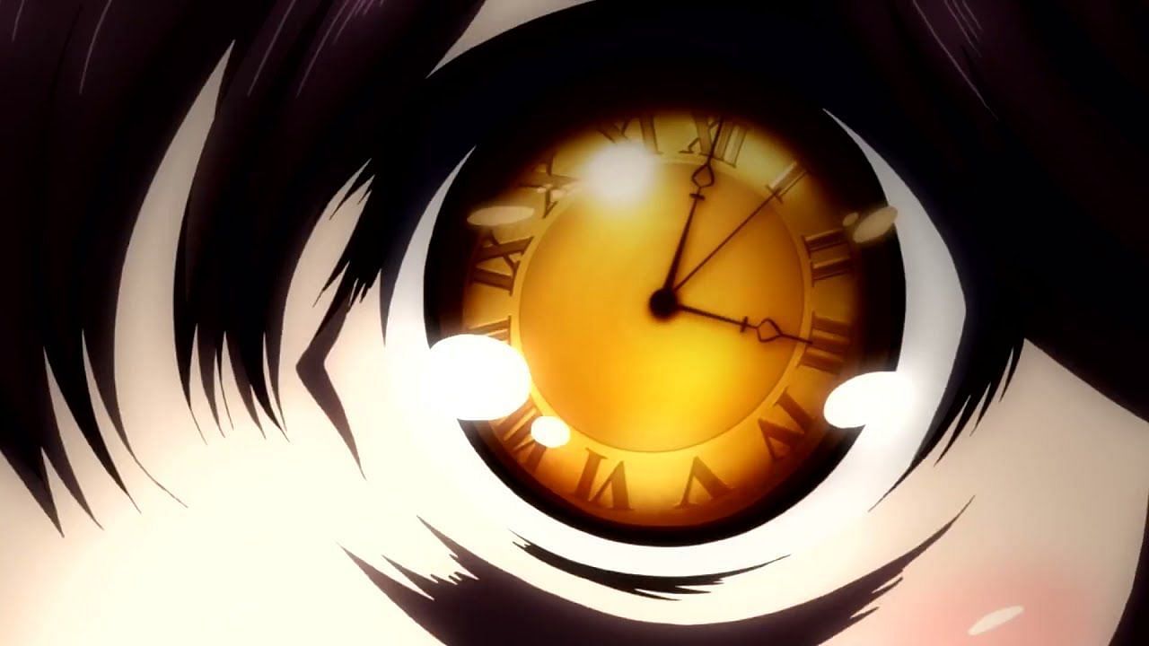 Anime clock eye