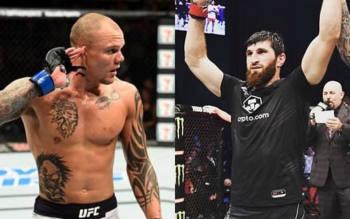 Anthony Smith (left), Magomed Ankalaev (right) [Images courtesy: @lionheartasmith and @ankalaev_magomed via Instagram]
