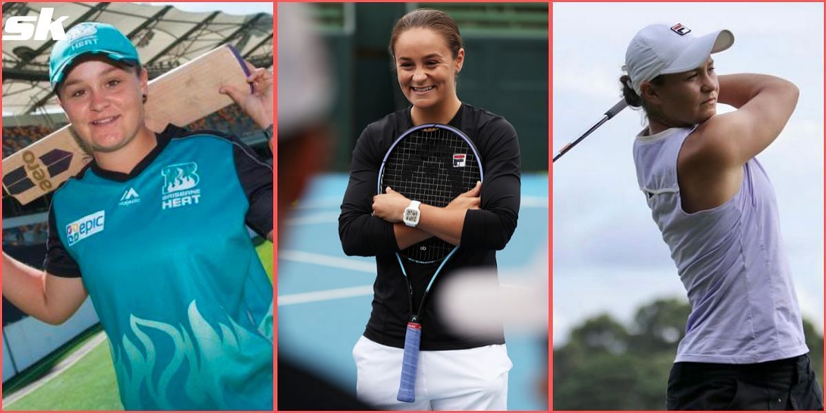 Ashleigh Barty won a golf tournament in Brisbane on Saturday