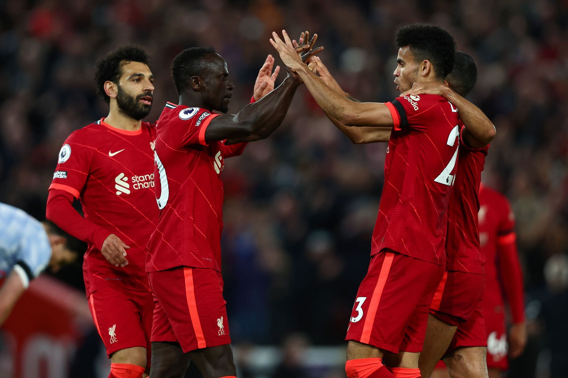 Liverpool 4 0 Manchester United Player Ratings As Salah Diaz And Mane