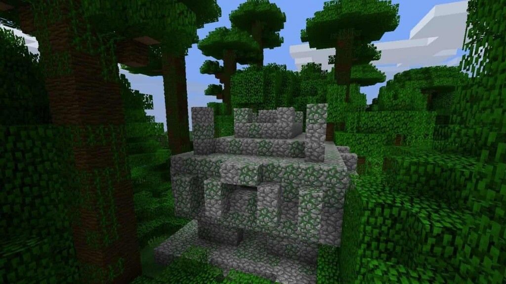 Jungle temple (Image via Mojang)