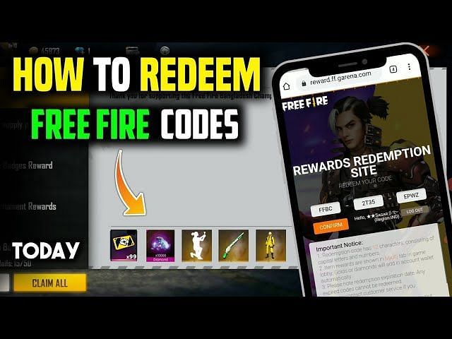 2021 today fire free code redeem {New Code*}