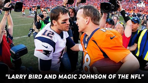 Tom Brady and Peyton Manning's rivalry was one of the biggest attractions in NFL