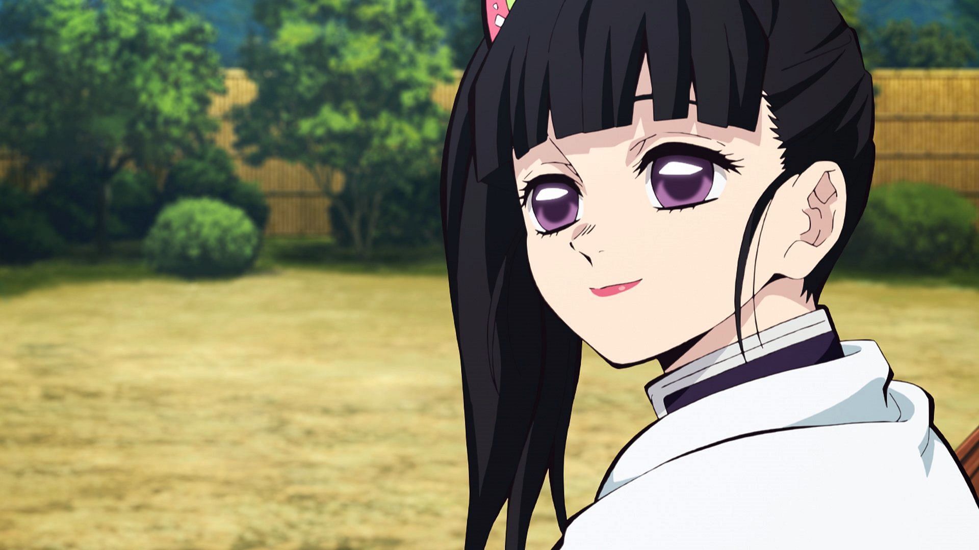 Kanao from Demon Slayer (Image via Ufotable)