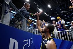 ICYMI: Steph Curry completes wholesome and unique handshake with daughter Ryan after leading Warriors to series win against Nuggets