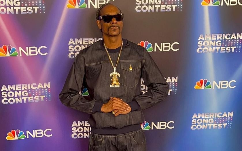 PHOTOS: Snoop Dogg Films NBC's 'Sunday Night Football Final' for