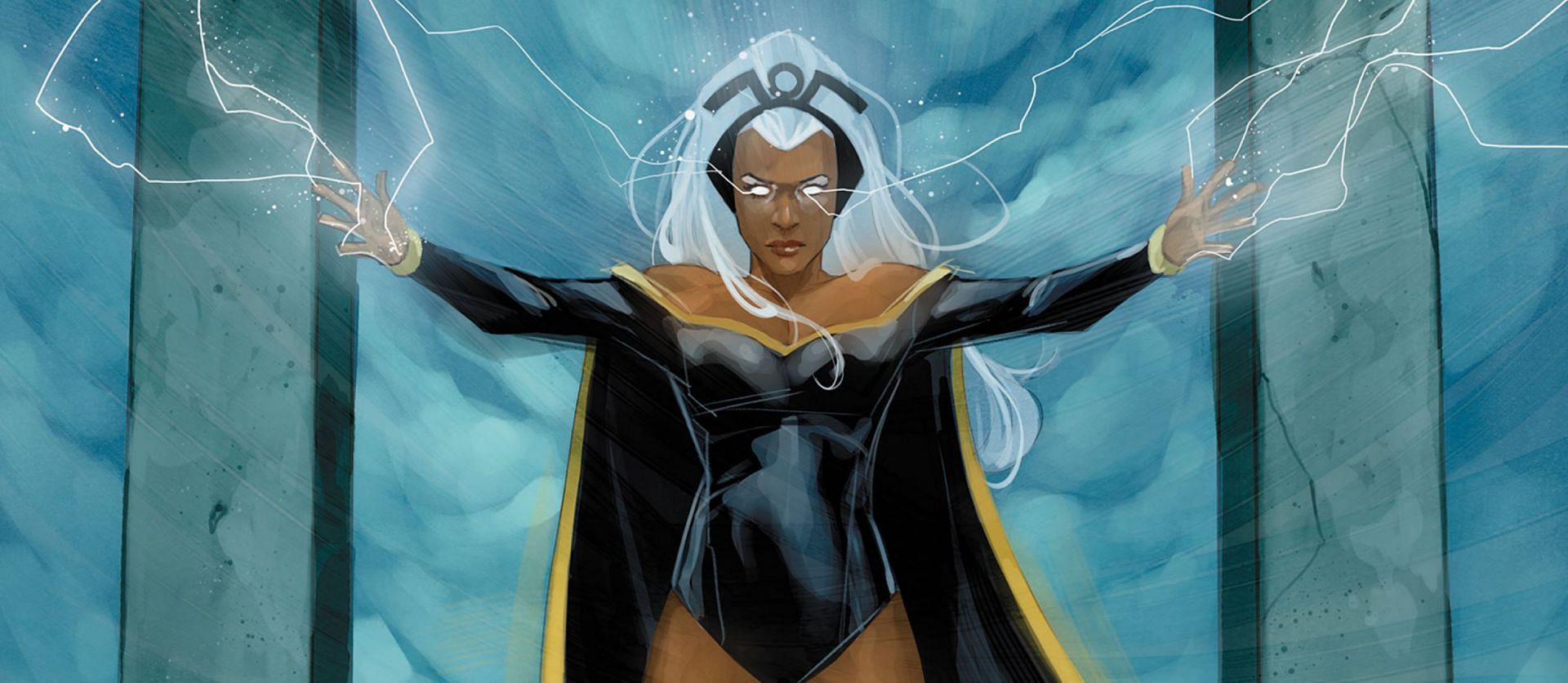 Storm worked closely with Charles Xavier (Image via Marvel)