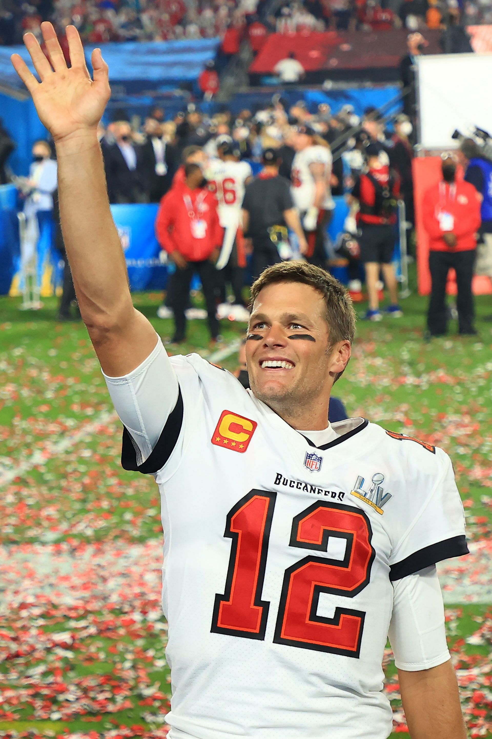 The QB after winning Super Bowl LV