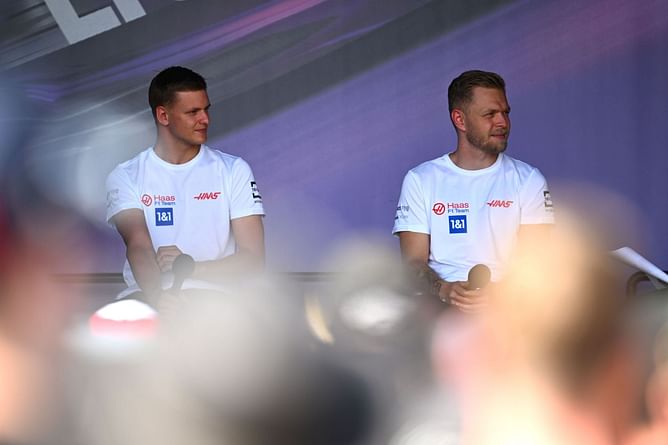 "S*ck my balls!" - Mick Schumacher's first words to new Haas teammate Kevin Magnussen