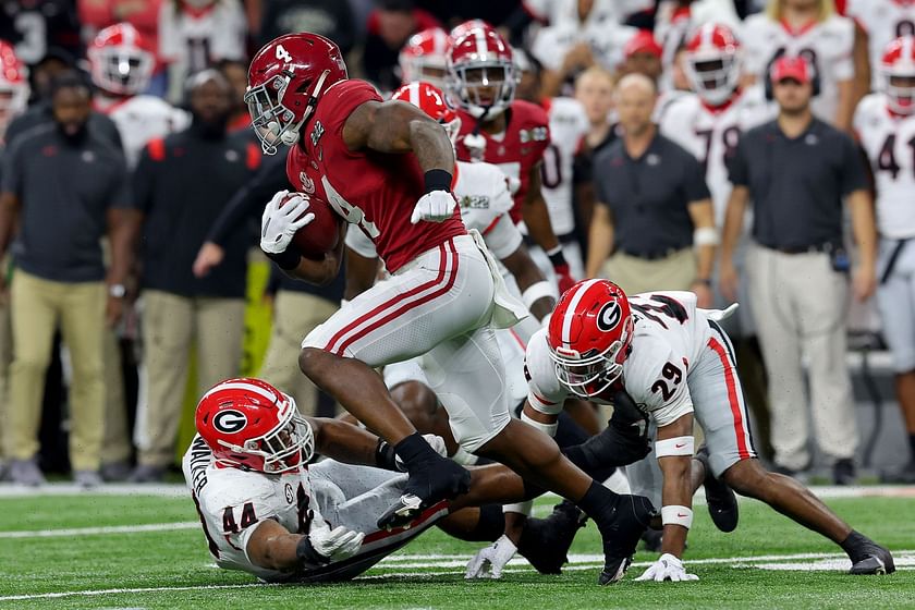 Brian Robinson Jr. runs 40-yard dash at NFL Combine