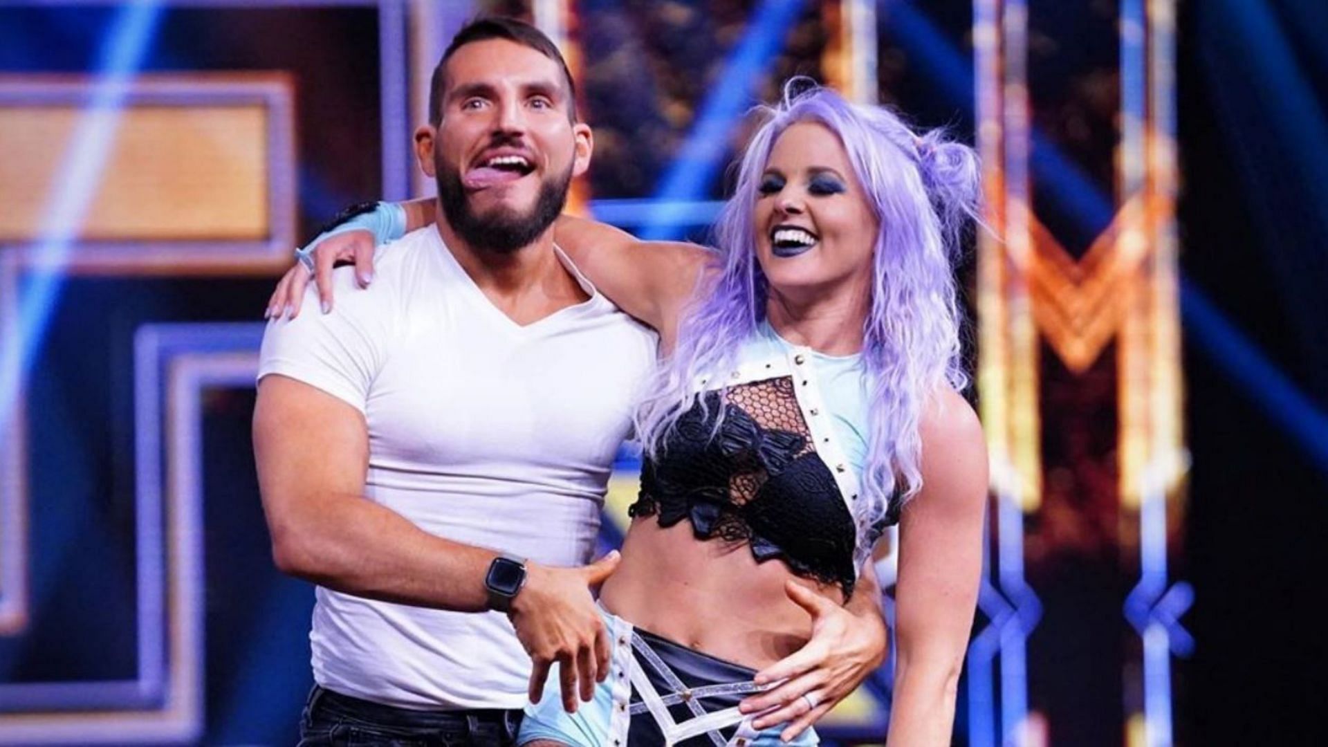 Candice LeRae and Johnny Gargano married in 2016