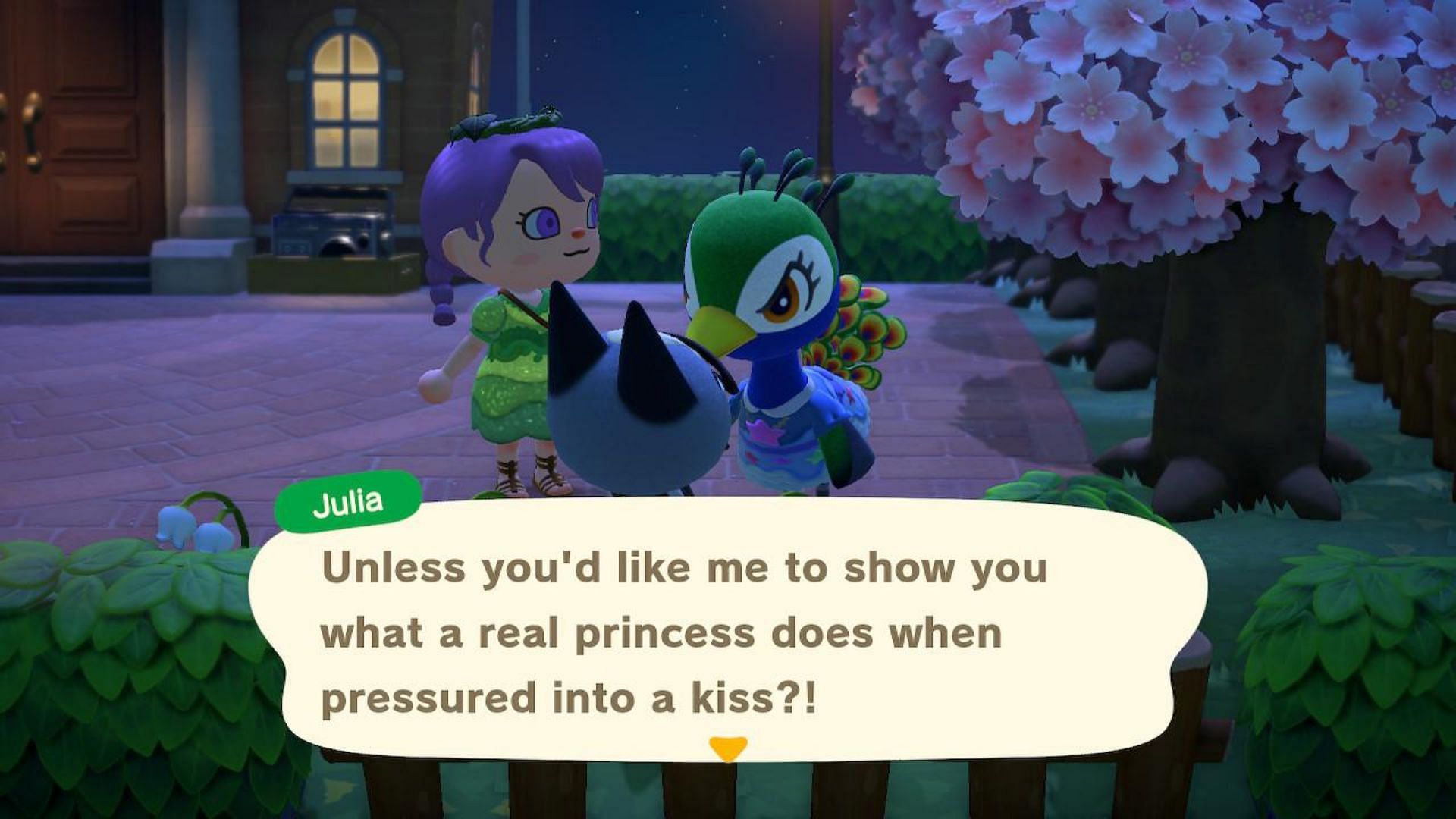 Animal Crossing: New Horizons Redditor shares an example of consent education in the game (Image via r/AnimalCrossing/Reddit)