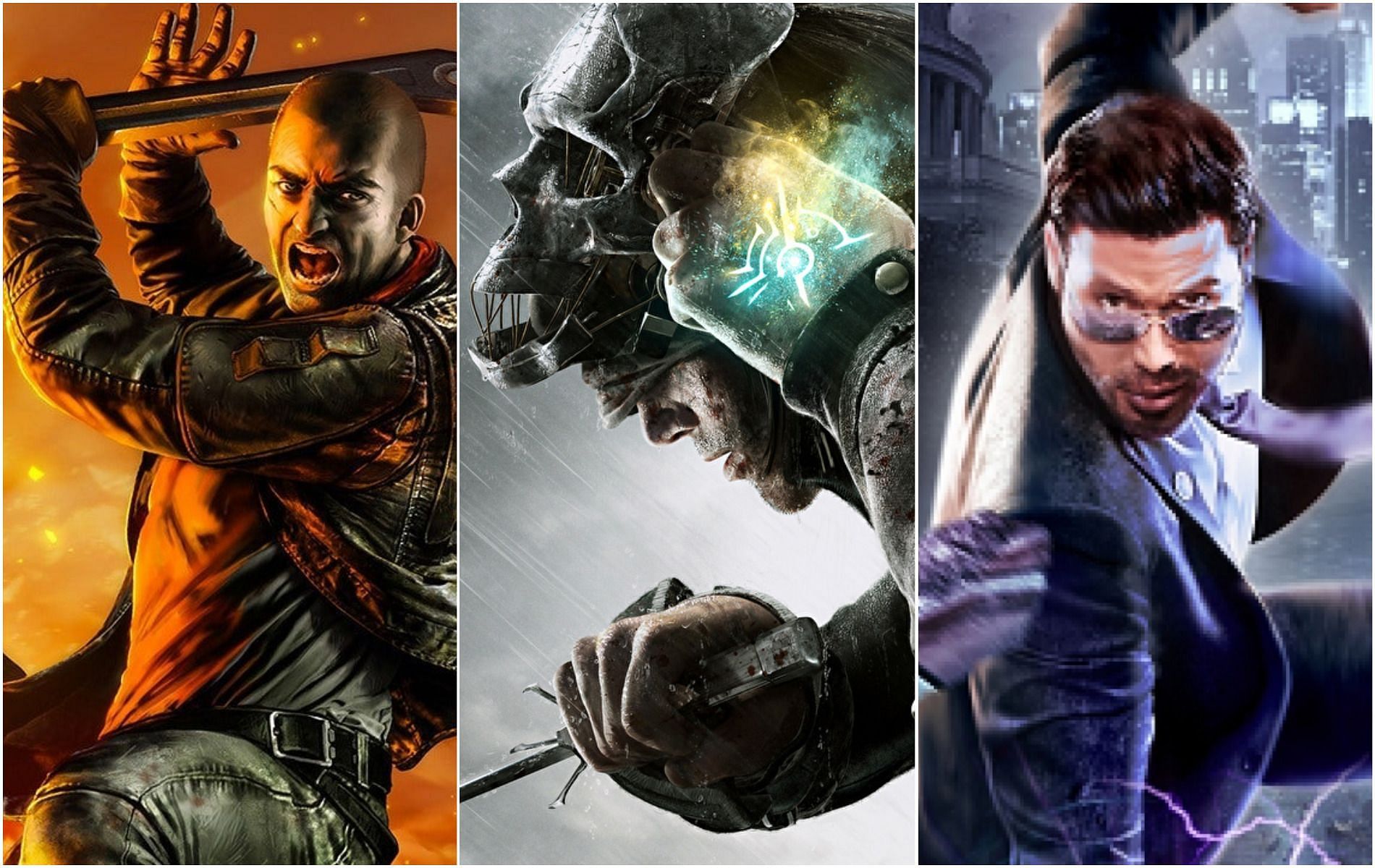 These games are great stress-busters (Images via THQ Nordic/Bethesda/Volition)