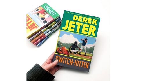 Derek Jeter announces the launch of his new book "Switch-Hitter" on Instagram.