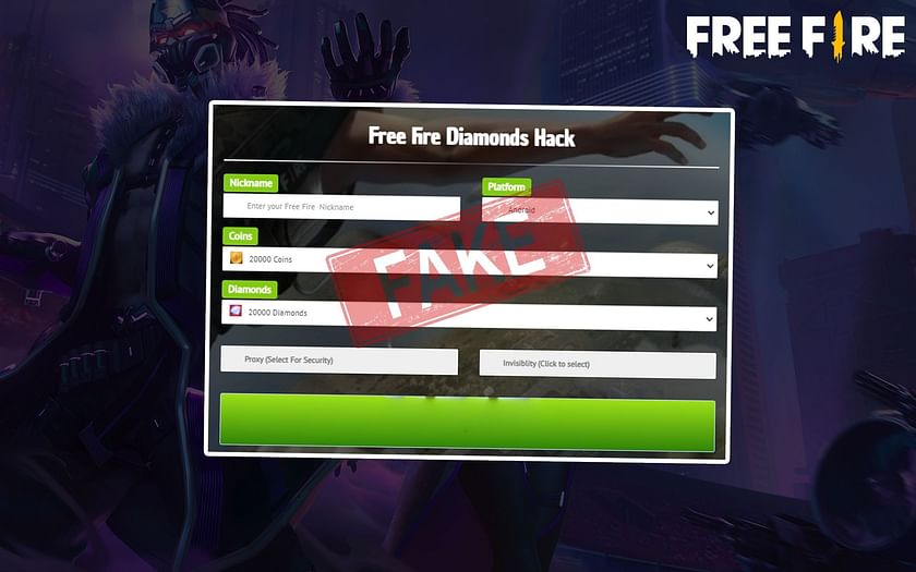 Free Fire diamond & skin generators are fake; using them may lead to  account loss or permanent ban