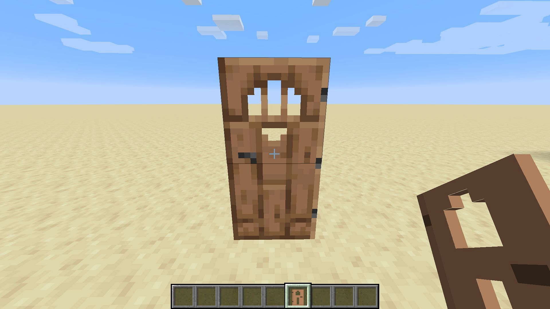 A jungle door (Image via Jira Minecraft)