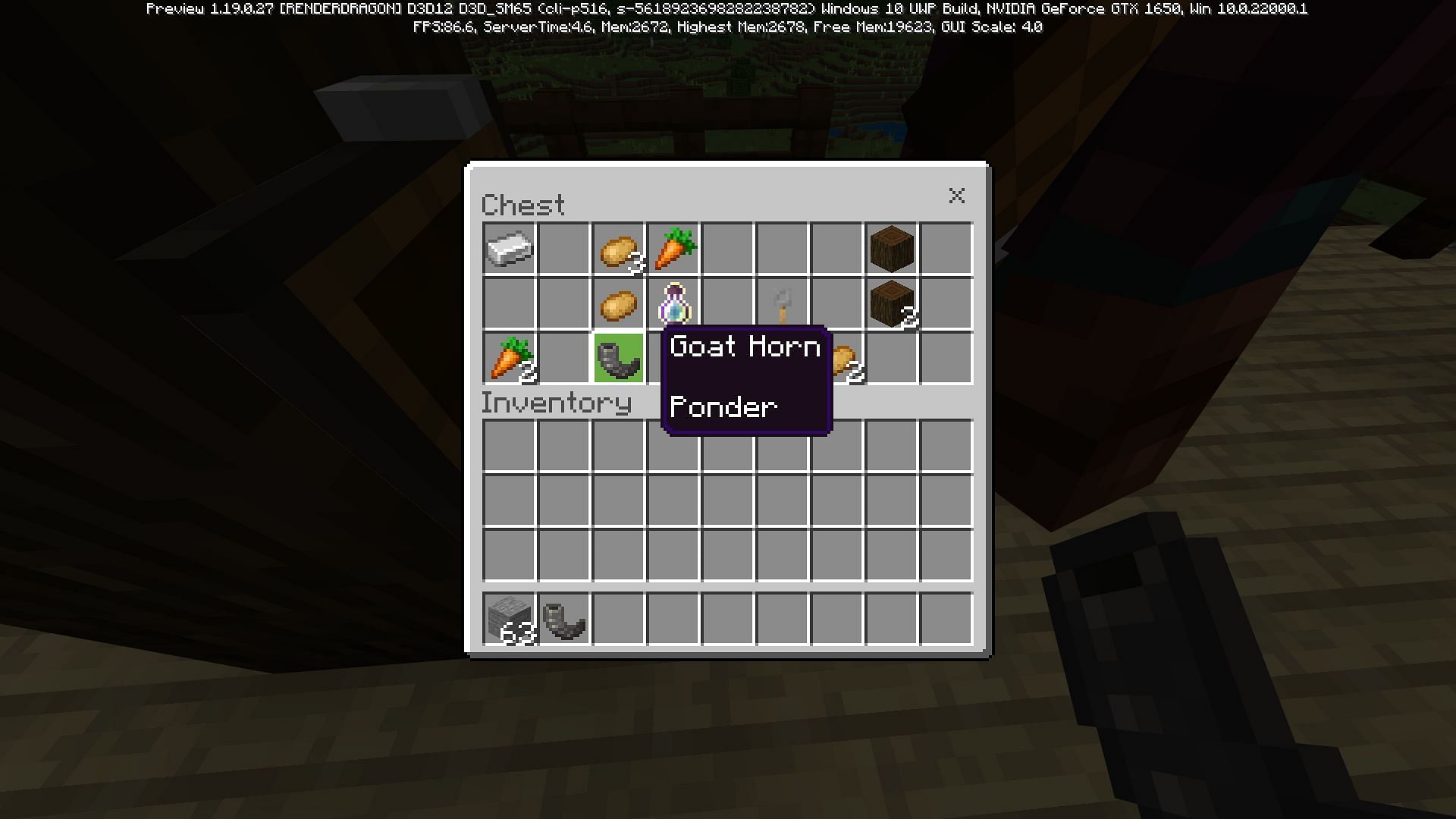 The item in Pillager Outpost (Image via Mojang)