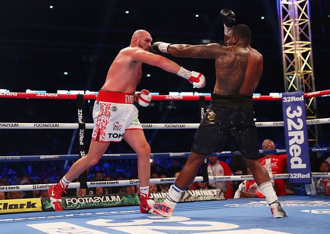 "He full on pushed me"- Dillian Whyte opens up on being KO'd by Tyson Fury