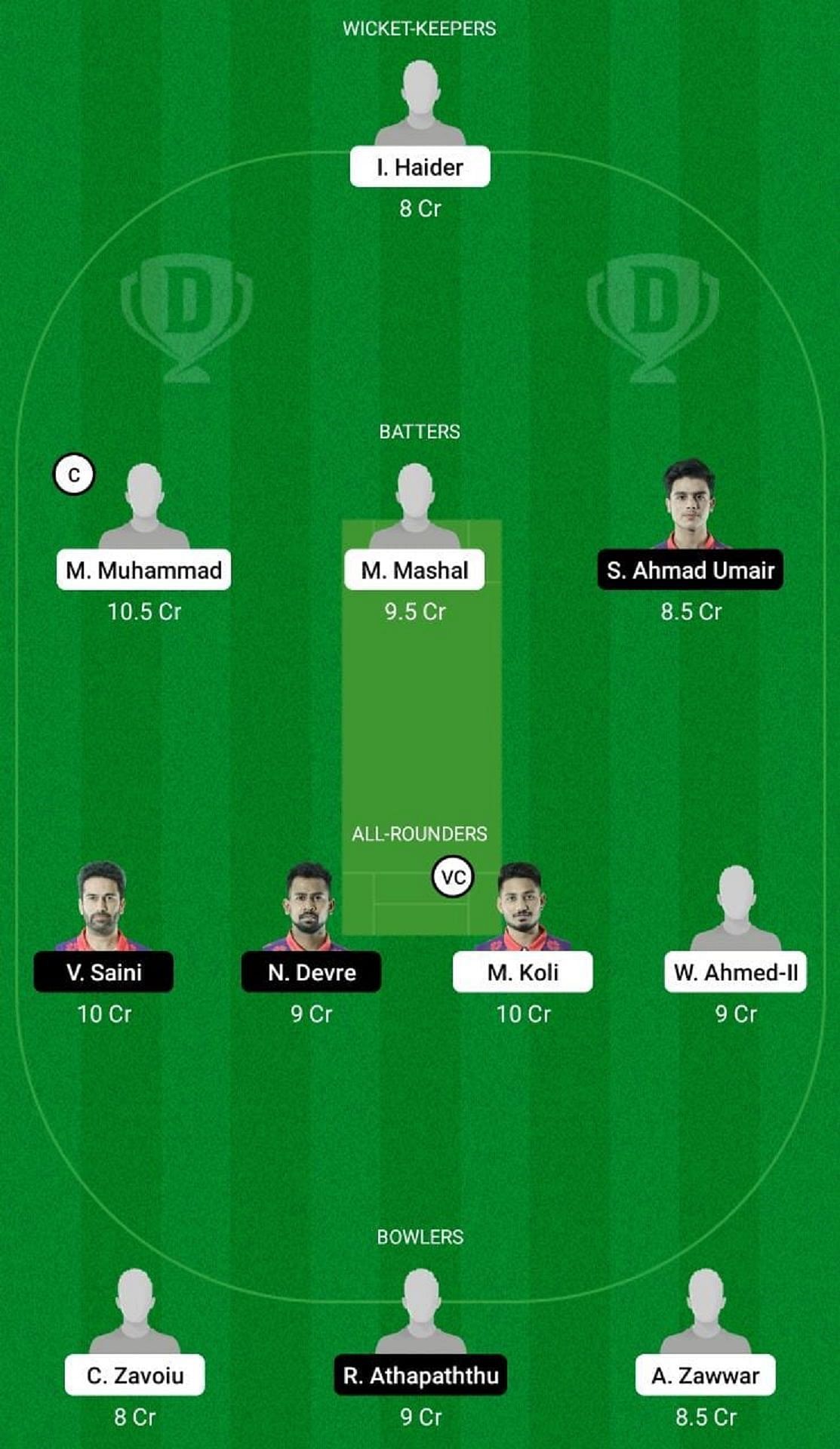 BUG vs CLJ Dream11 Fantasy Suggestion #1