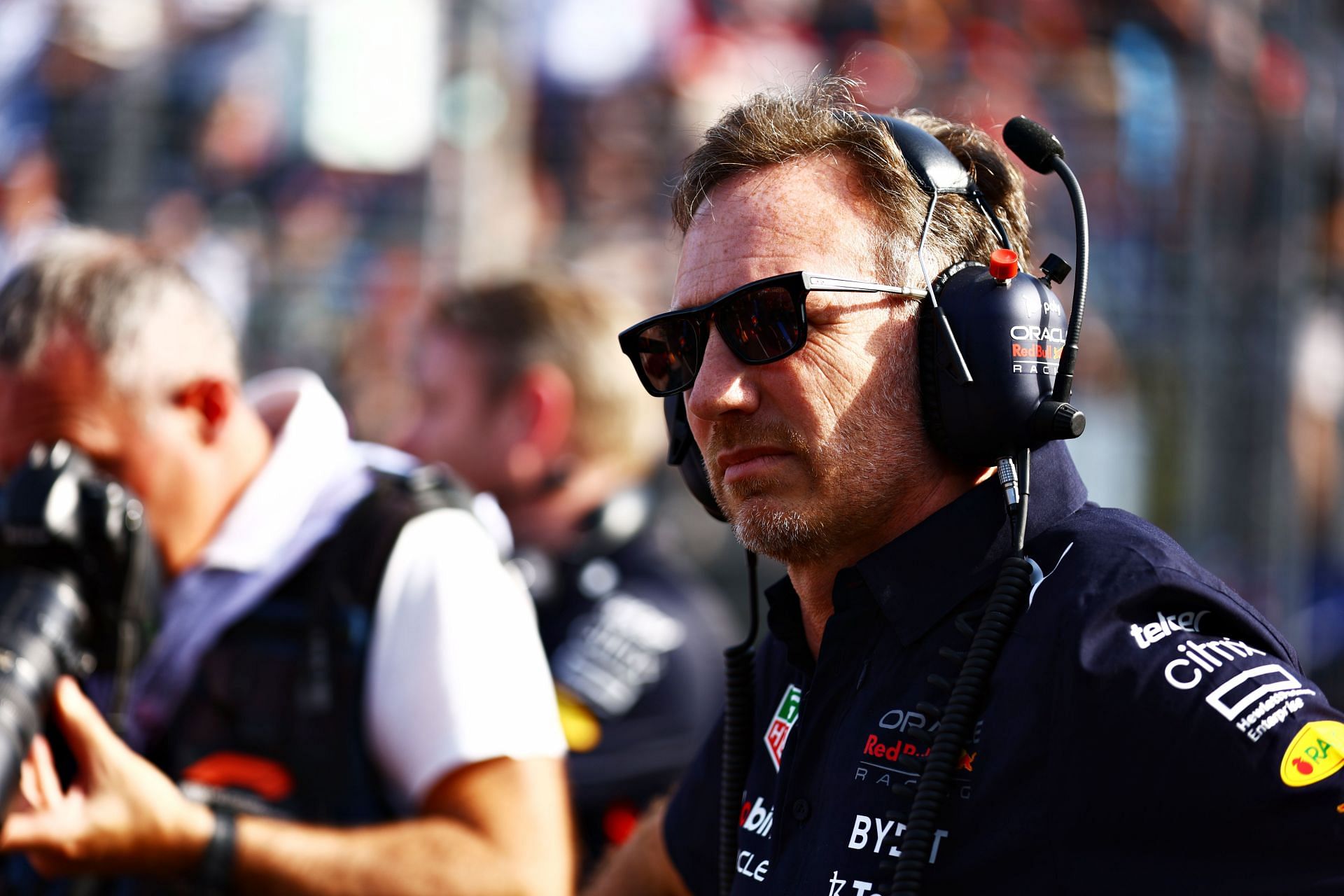 Red Bull team principal Christian Horner at the 2022 Australian GP