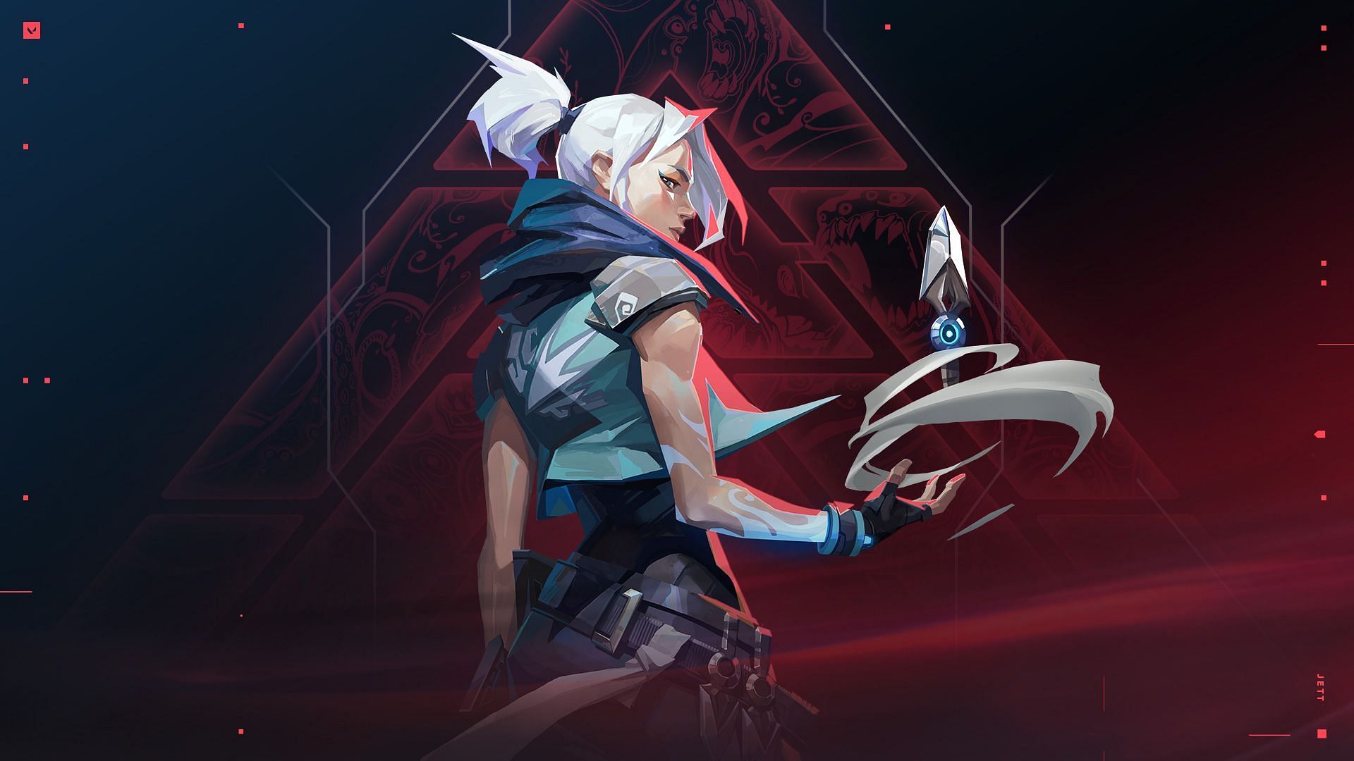 Jett is set to receive notable changes in the upcoming Valorant Patch 4.08 (Image via Riot)