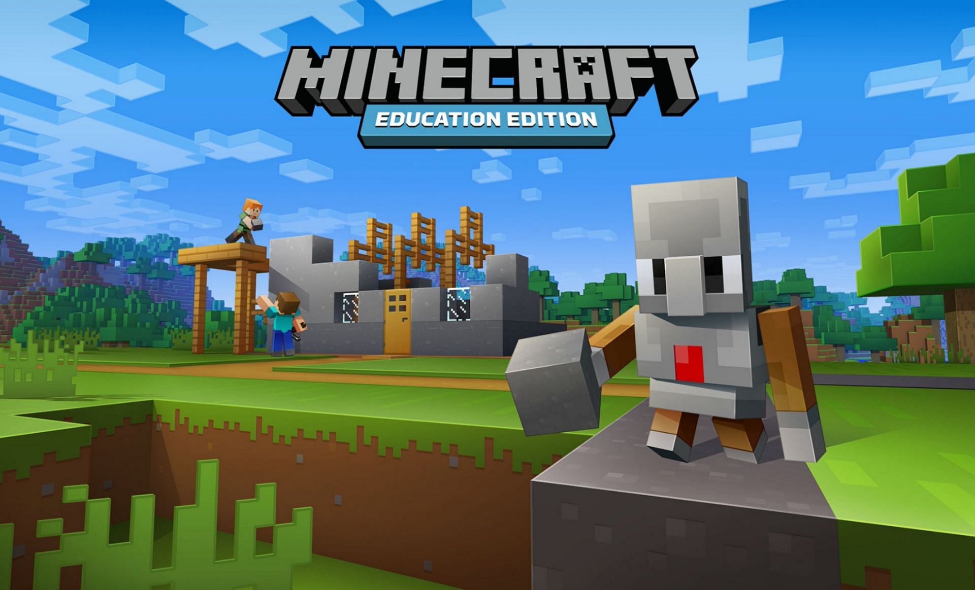 Minecraft Education Edition is meant for children as a learning experience (Image via Mojang)
