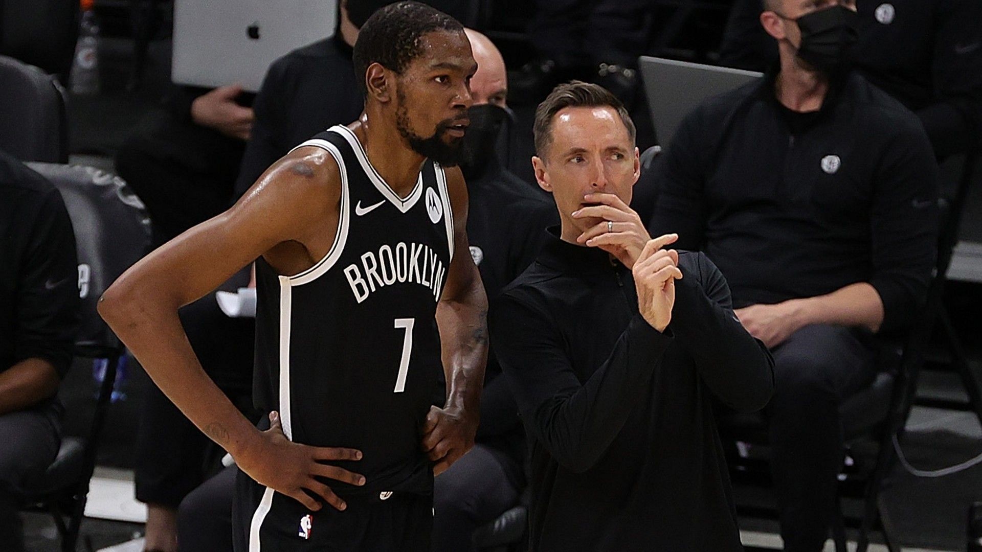 Steve Nash has to make drastic changes to put Kevin Durant in ideal positions to score. [Photo: Sporting News]
