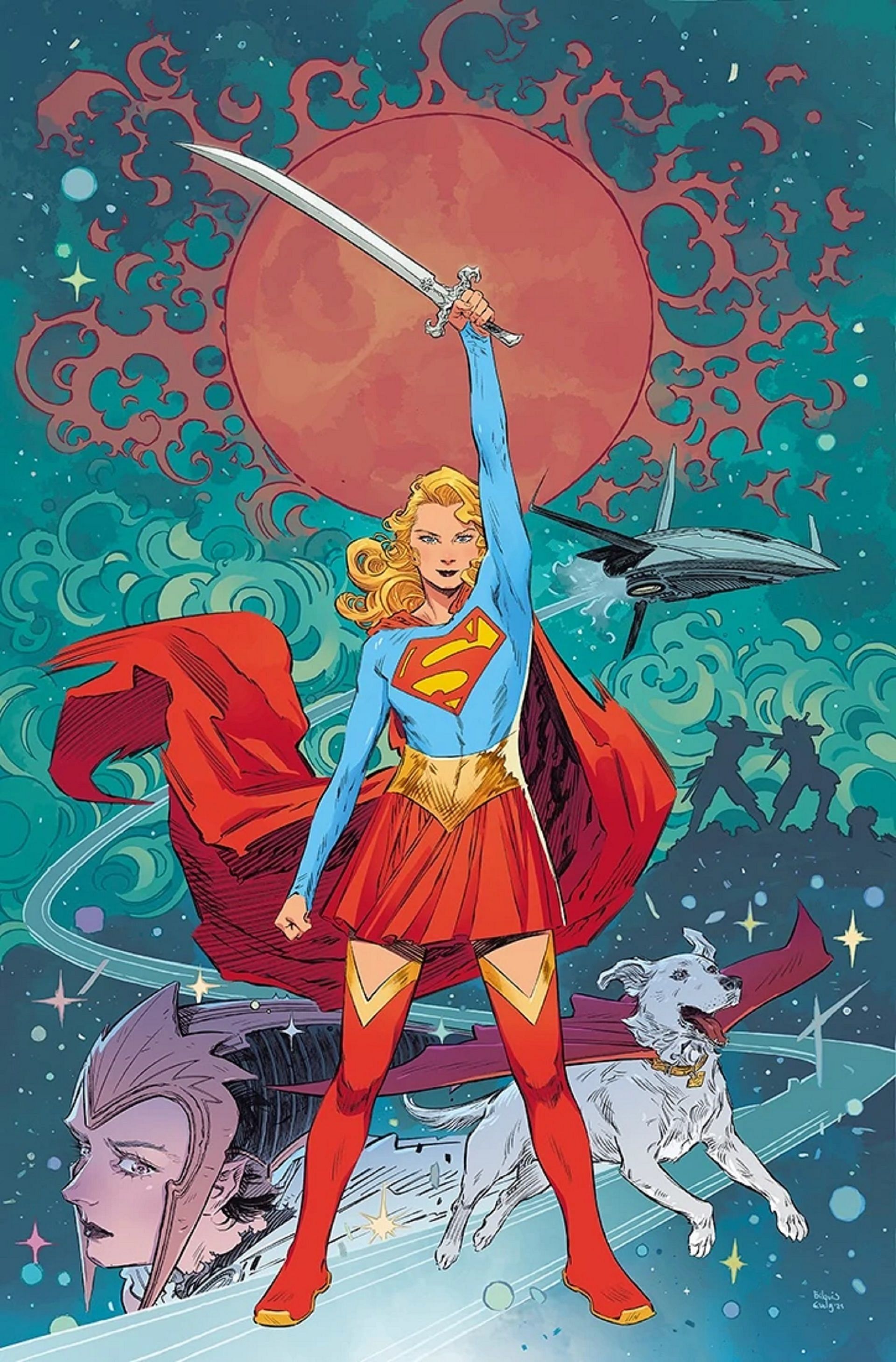 Supergirl is a Kryptonian and Superman&#039;s cousin (Image via DC)