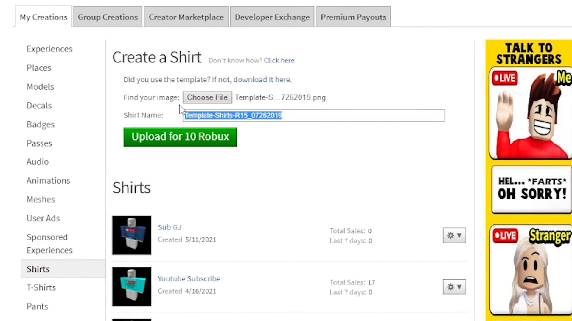 Shirt template, Create shirts, Roblox shirt