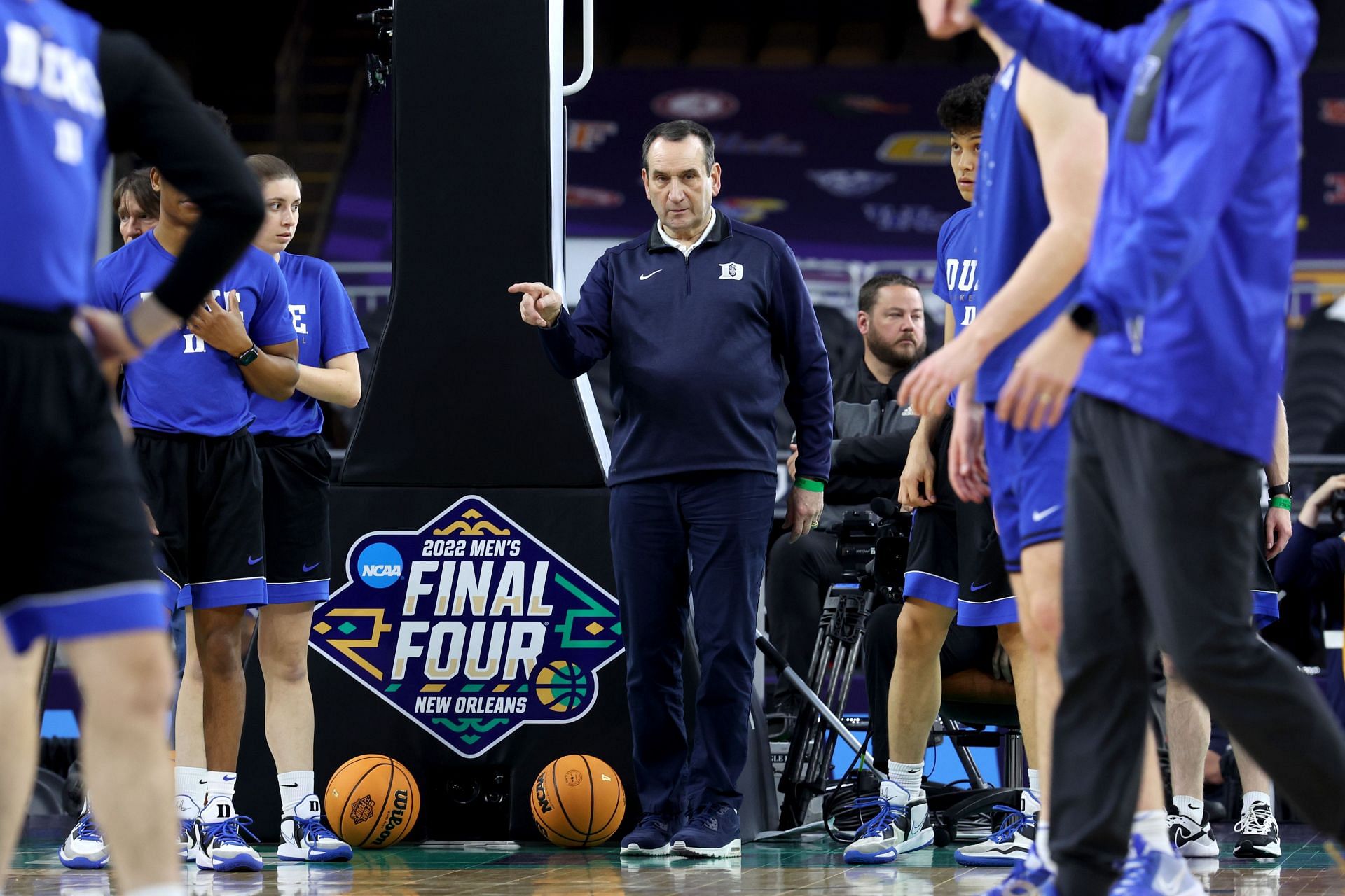 Coach K and the Blue Devils are one win away from the national championship game