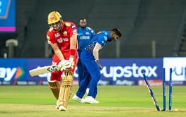 [Watch] Jasprit Bumrah sends Liam Livingstone packing with a perfect yorker in MI vs PBKS clash