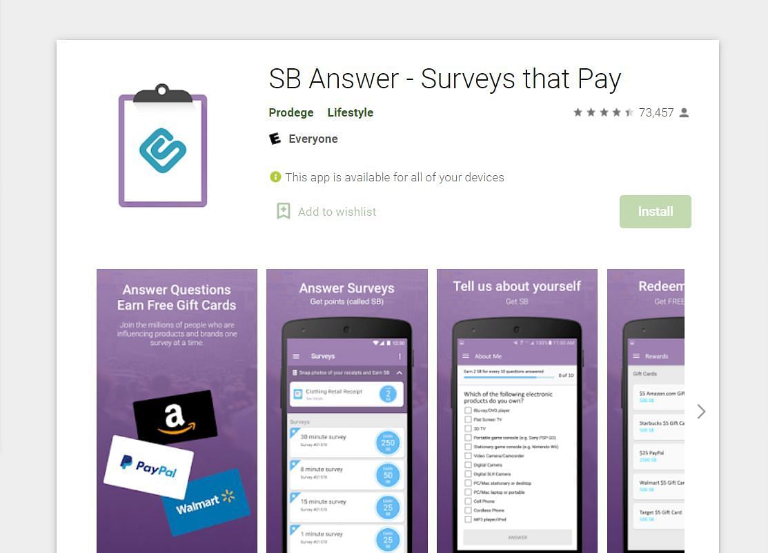 SB Answers एक अच्छा विकल्प है (Image via Google Play Store)