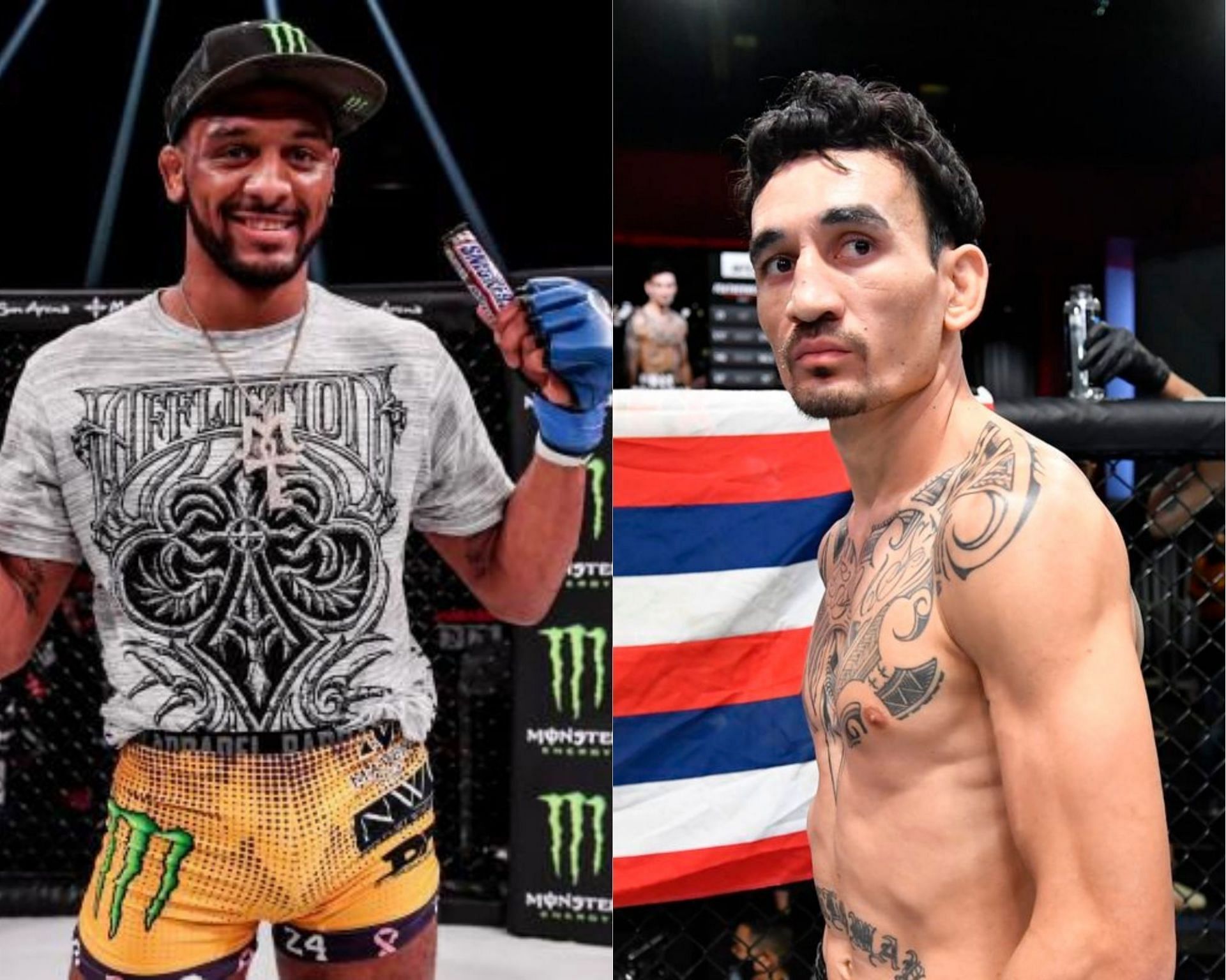 A.J. McKee (Left), Max Holloway (Right), Sources: MMA Fighting.com, MMA News.com