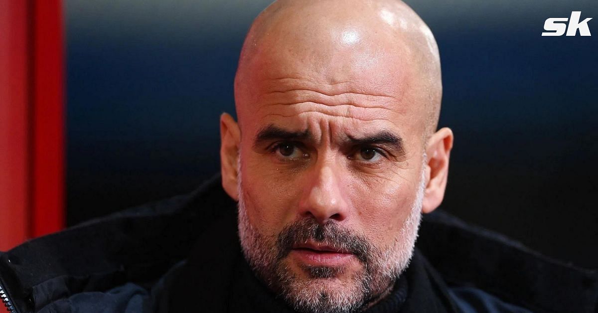 Guardiola may be without a key player for the title clash.