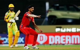 [Watch] Arshdeep Singh celebrates Mitchell Santner's wicket with horse-riding dance during PBKS vs CSK match