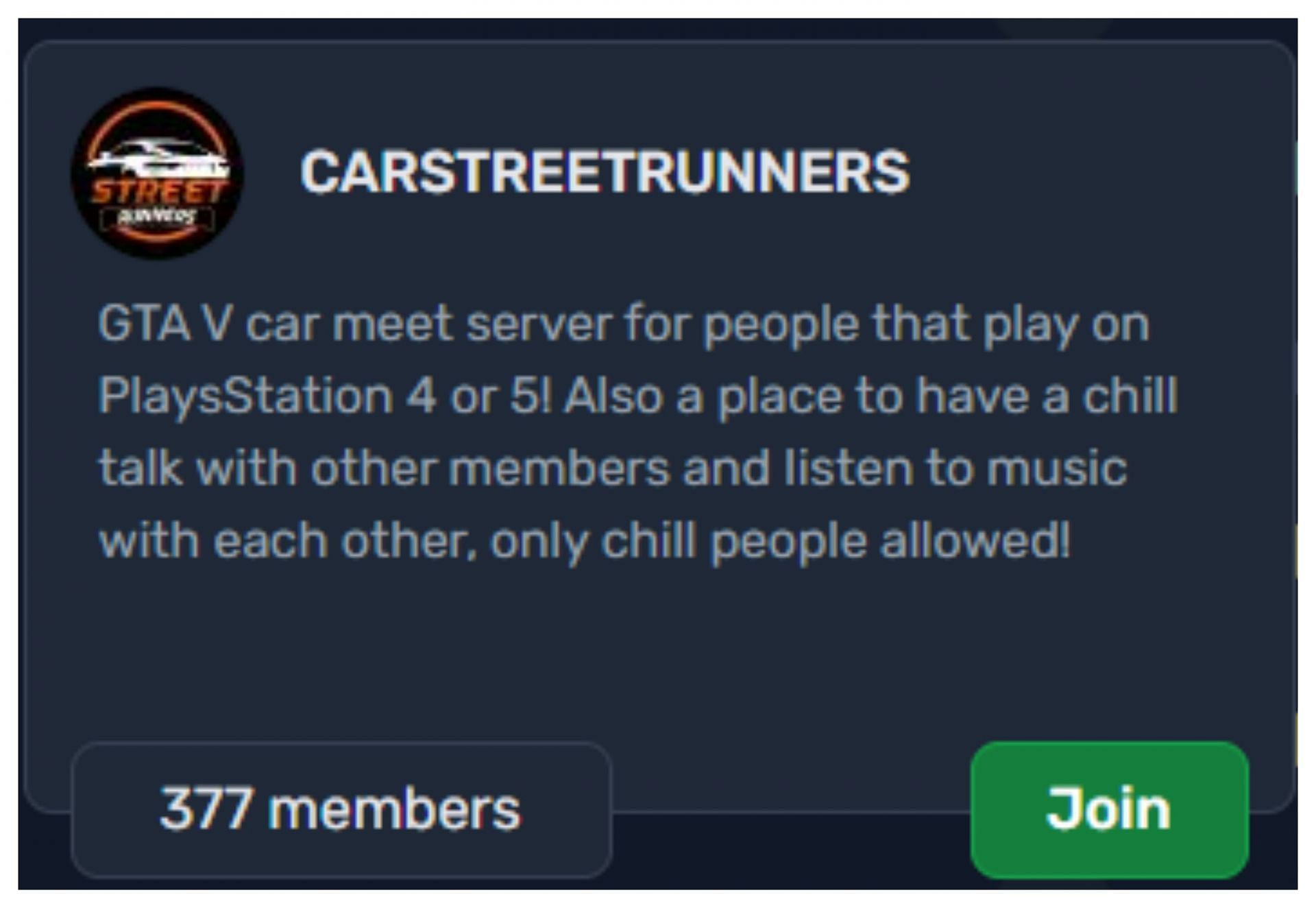 A very relaxed sounding Discord with just under 400 members currently (Image via Discord)