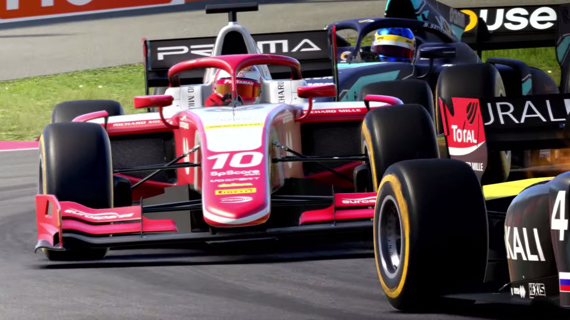 F1 cars will not be racing against Supercars, unfortunately (Image via EA)