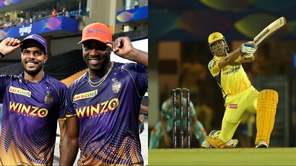 Andre Russell, Umesh Yadav and MS Dhoni impressed the fans with their performances in the 1st week of IPL 2022 (Image Courtesy: IPLT20.com)
