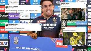"Give Man of the Match to Mitchell Marsh or we riot!"- RCB fans sarcastically thank Aussie star for poor knock in IPL 2022