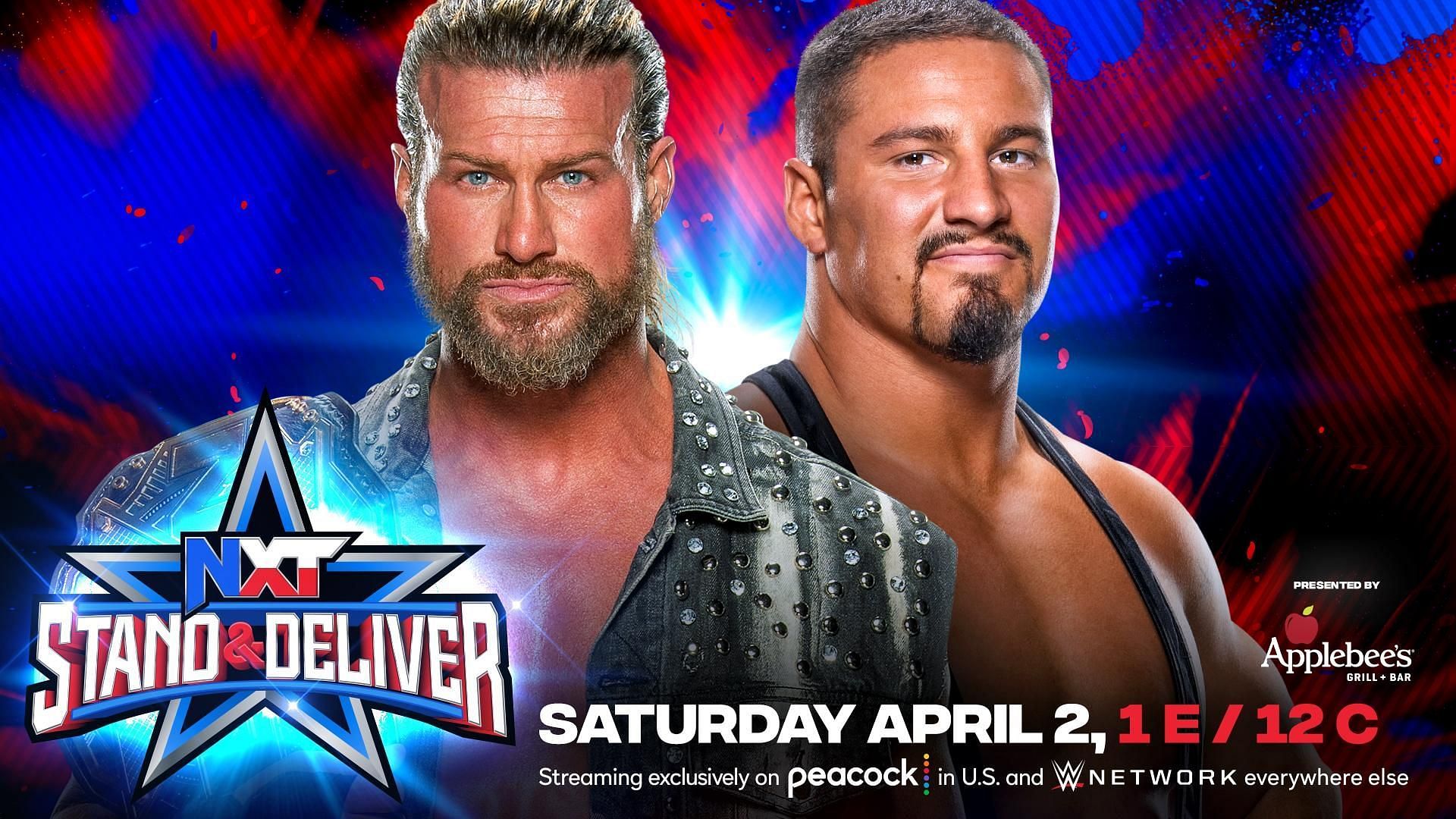 WWE NXT Stand &amp; Deliver will take place on WrestleMania Saturday