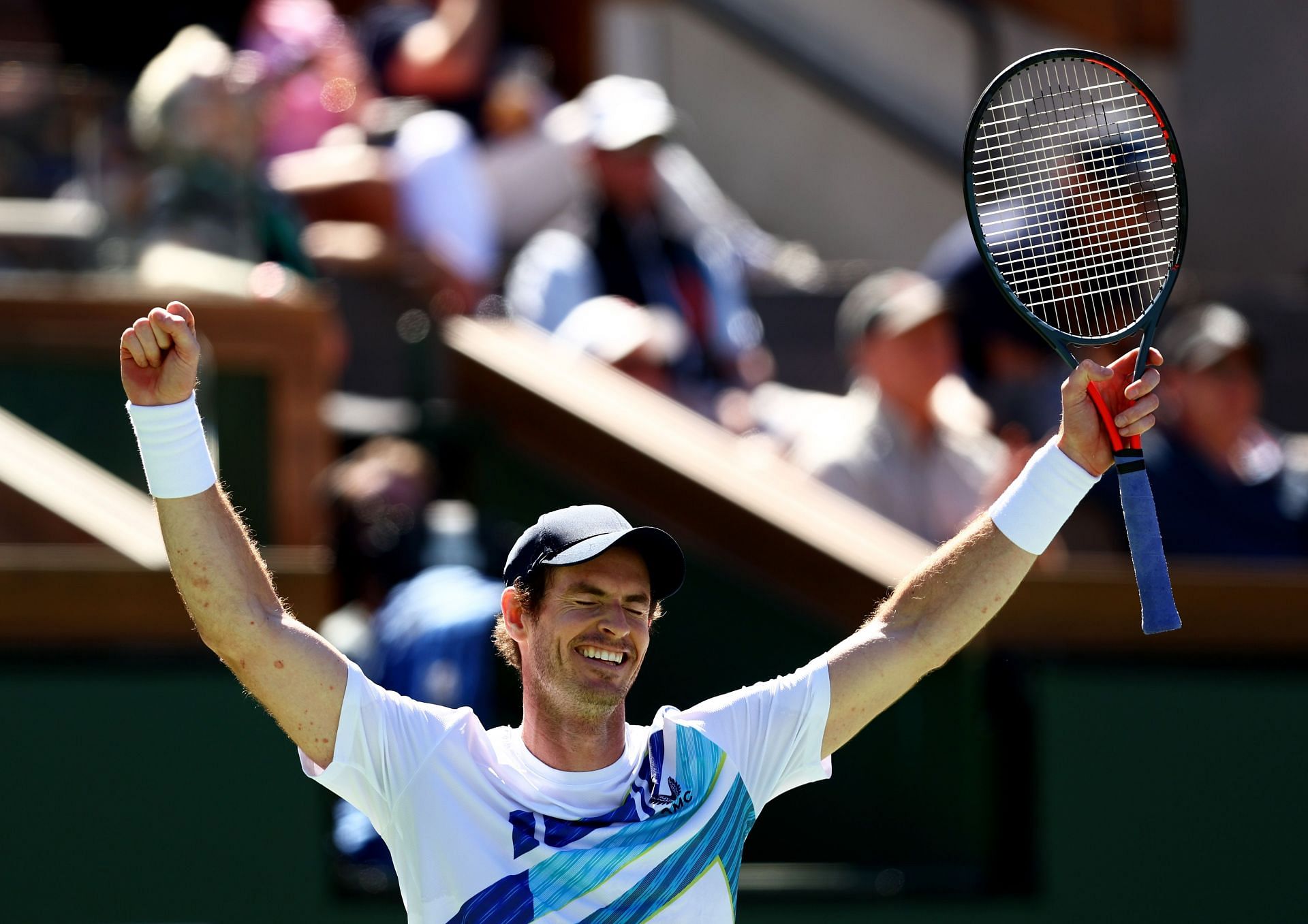 Andy Murray at the 2022 Indian Wells Open.