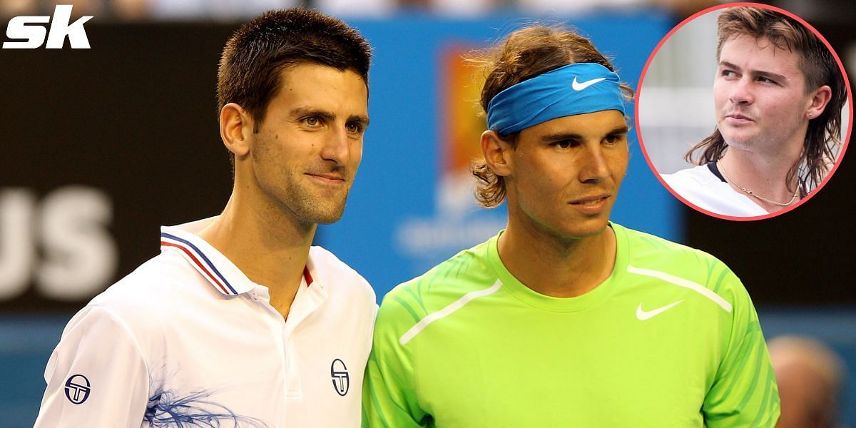 J.J. Wolf (inset) said the Djokovic-Nadal AO final is the best match he has ever watched