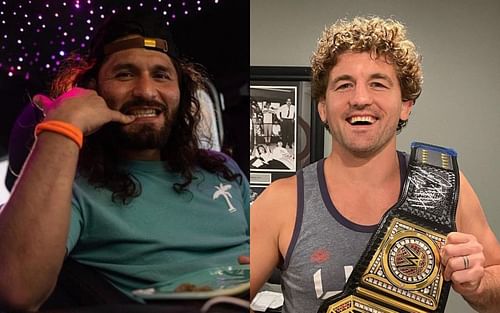 Jorge Masvidal (L) and Ben Askren (R) ( Image courtesy: @gamebredfighter and @benaskren on Instagram)