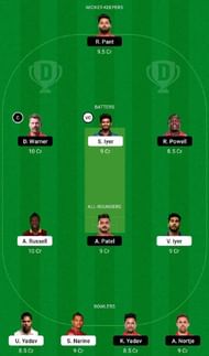 KKR vs DC IPL Dream11 Fantasy Tip #2