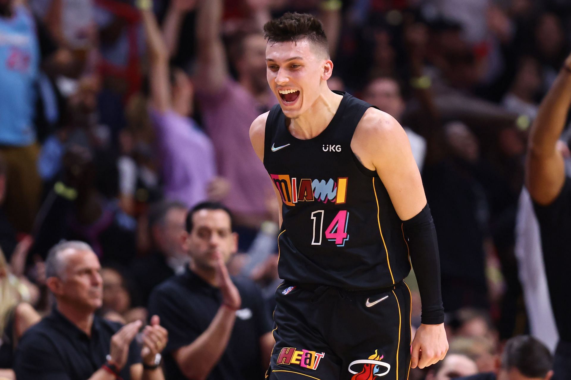 Miami Heat guard Tyler Herro continues to impress as a potential Sixth Man of the Year