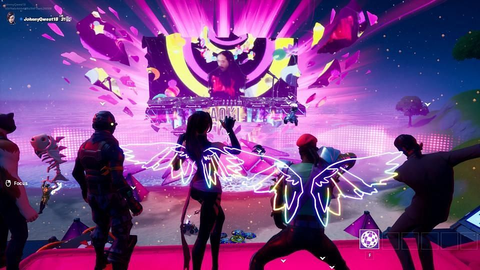 A Party Royale concert (Image via Epic Games)