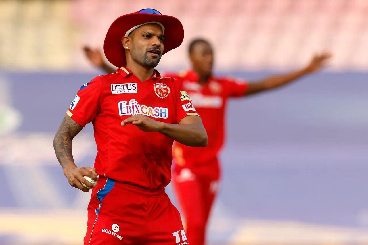 Shikhar Dhawan will be the player to watch out for when the Punjab Kings battle the Chennai Super Kings (Image Courtesy: IPLT20.com)