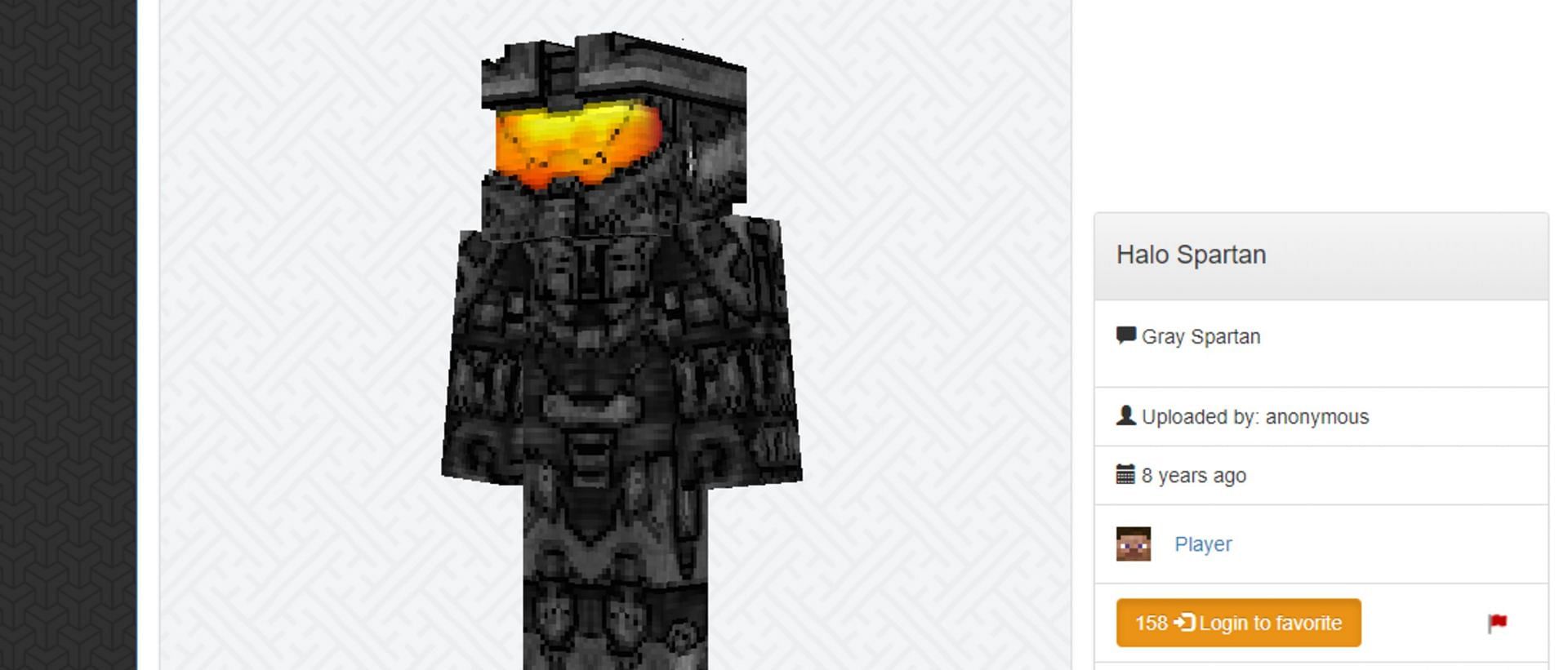 minecraft de, Nova Skin