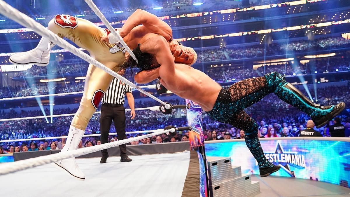 Seth Rollins and Rhodes had a fantastic match at WrestleMania